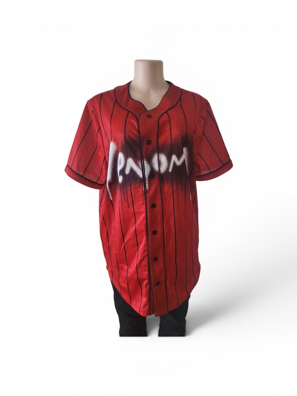 Venom Stripe Baseball Jersey - Picture 2 of 8